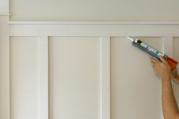 6: Use primer and paint Walls: